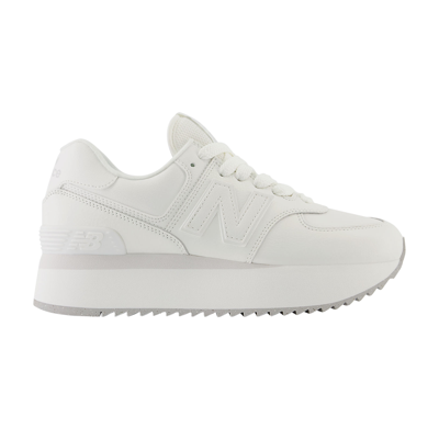 Pre-owned New Balance Wmns 574+ 'white Grey Matter'