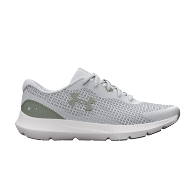 Pre-owned Under Armour Wmns Surge 3 'halo Grey Grove Green'