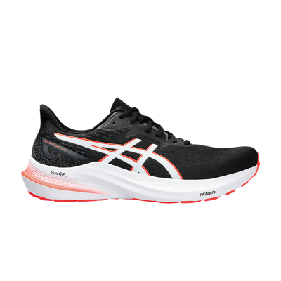 Pre-owned Asics Gt 2000 12 'black Sunrise Red'