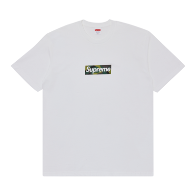 Pre-owned Supreme Box Logo Tee 'white'