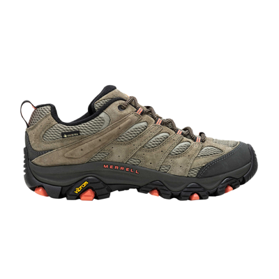 Pre-owned Merrell Wmns Moab 3 Gore-tex Wide 'olive' In Green