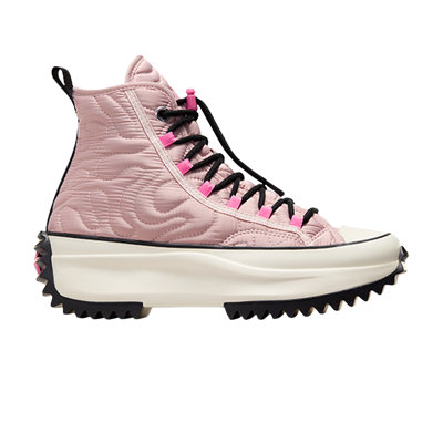 Pre-owned Converse Wmns Run Star Hike Platform High 'quilted' In Pink