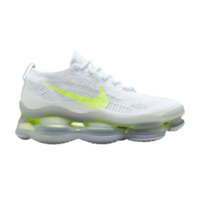 Pre-owned Nike Wmns Air Max Scorpion Flyknit 'blue Tint Volt'