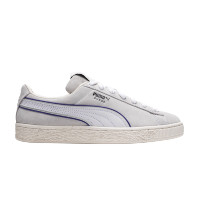 Pre-owned Puma Lauren London X Suede 'protect Your Peace' In White