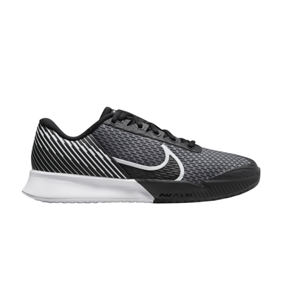 Pre-owned Nike Wmns Court Air Zoom Vapor Pro 2 Hc Wide 'black White'