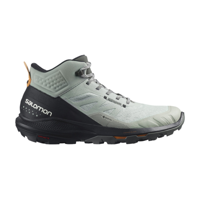 Pre-owned Salomon Outpulse Mid Gore-tex 'wrought Iron Black' In Grey