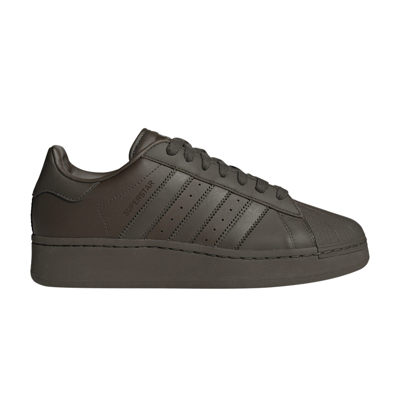 Pre-owned Adidas Originals Superstar Xlg 'shadow Olive' In Green