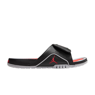 Pre-owned Air Jordan Jordan Hydro 4 Retro Slide 'black Cement'