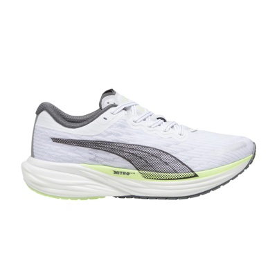 Pre-owned Puma Deviate Nitro 2 'white Speed Green'