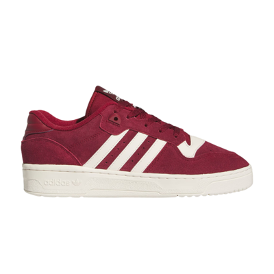 Pre-owned Adidas Originals Rivalry Low 'collegiate Burgundy' In Red