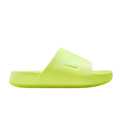 Pre-owned Nike Calm Slide 'volt' In Green