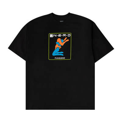 Pre-owned Pleasures X N.e.r.d. Provider T-shirt 'black'