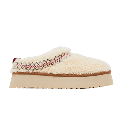 Pre-owned Ugg Wmns Tazz Braid Slipper 'natural' In Tan