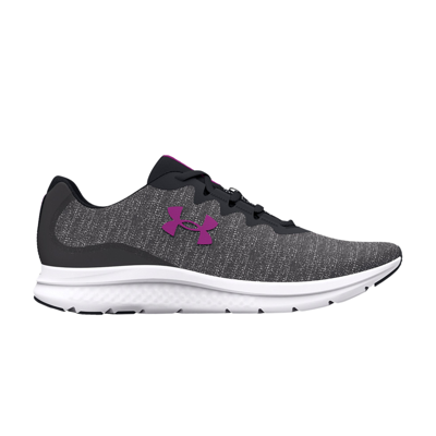 Pre-owned Under Armour Wmns Charged Impulse 3 'jet Grey Mystic Magenta'