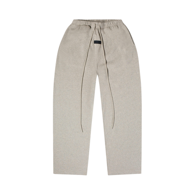 Pre-owned Essentials Fear Of God  Relaxed Pants 'dark Heather Oatmeal' In Grey