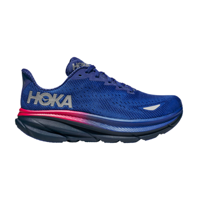 Pre-owned Hoka Wmns Clifton 9 Gore-tex 'dazzling Blue'