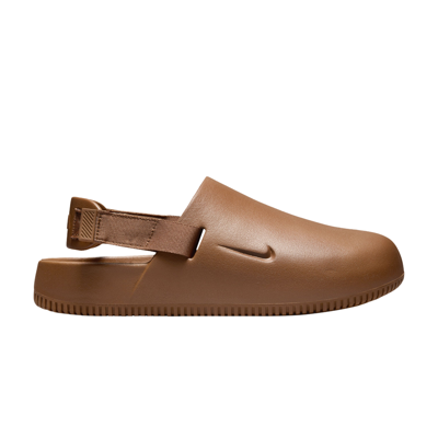 Pre-owned Nike Calm Mule 'light British Tan'