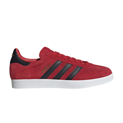 Pre-owned Adidas Originals Manchester United X Gazelle 'red Black'