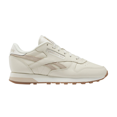 Pre-owned Reebok Wmns Classic Leather 'alabaster Beige' In Cream