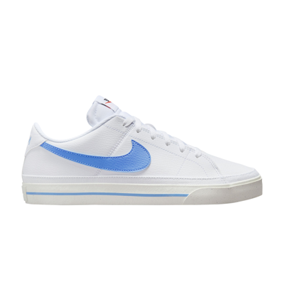 Pre-owned Nike Court Legacy Next Nature 'white University Blue'