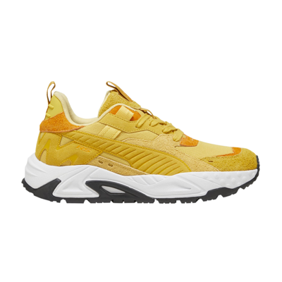 Pre-owned Puma Rs-trck New Horizon 'amber Flaxen' In Yellow
