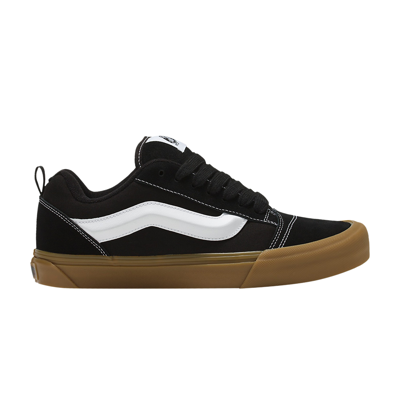 Pre-owned Vans Knu-skool 'black Gum'