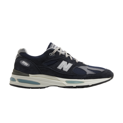 Pre-owned New Balance 991v2 Made In England 'dark Navy' In Blue