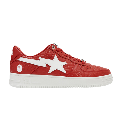 Pre-owned Bape Wmns Sta #3 'line Camo Red'