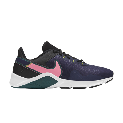 Pre-owned Nike Wmns Legend Essential 2 'blackened Blue Sunset Pulse'