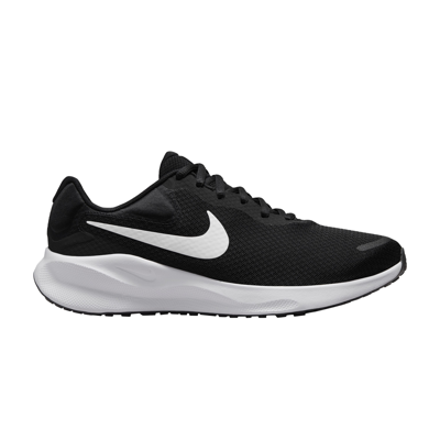Pre-owned Nike Wmns Revolution 7 Wide 'black White'