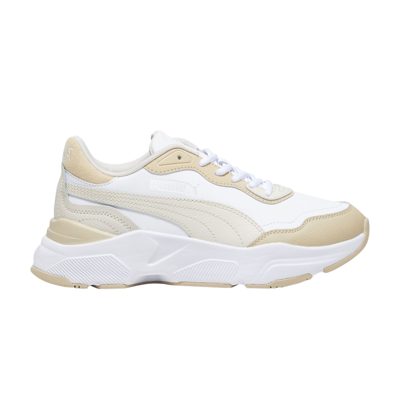 Pre-owned Puma Wmns Cassia Rose 'white Alpine Snow' In Tan