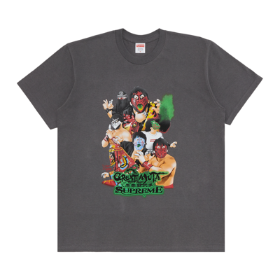 Pre-owned Supreme Muta Tee 'charcoal' In Grey