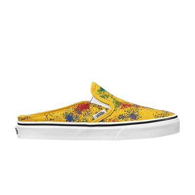 Pre-owned Vans Classic Slip-on Mule 'overspray - Freesia' In Yellow