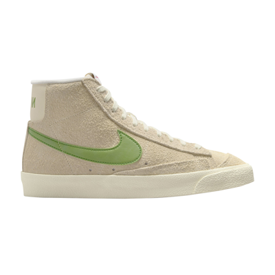 Pre-owned Nike Wmns Blazer Mid '77 Vintage 'muslin Chlorophyll' In Cream