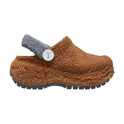 Pre-owned Crocs Lil Nas X X Mega Crush Clog 'brown Sherpa'