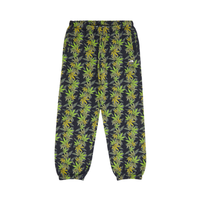 Pre-owned Supreme X The North Face Leaf Sweatpant 'black'