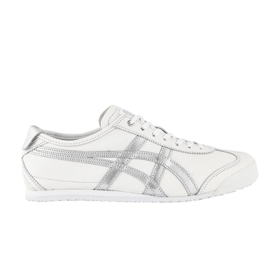 Pre-owned Onitsuka Tiger Mexico 66 'white Silver'