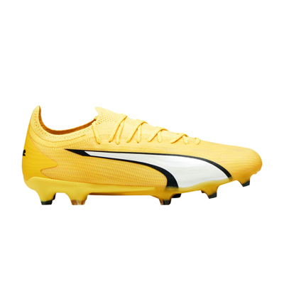 Pre-owned Puma Ultra Ultimate Fg Ag 'voltage Pack' In Yellow