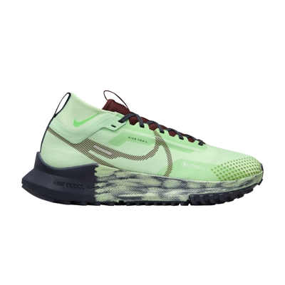 Pre-owned Nike Wmns React Pegasus Trail 4 Gore-tex 'vapor Green Dark Thunder Blue'