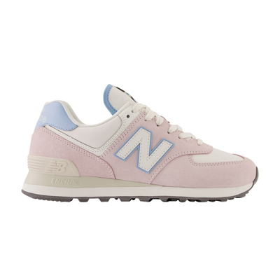 Pre-owned New Balance Wmns 574 'stone Pink Blue Haze'