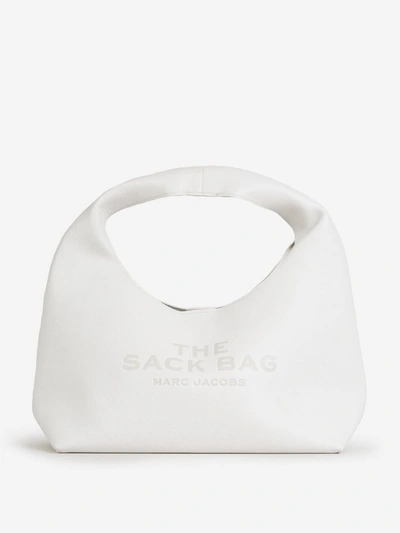 Marc Jacobs Shoulder Sack Bag In Blanc