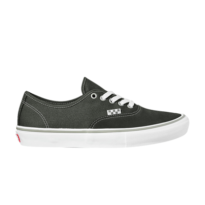 Pre-owned Vans Skate Authentic 'dark Grey White'