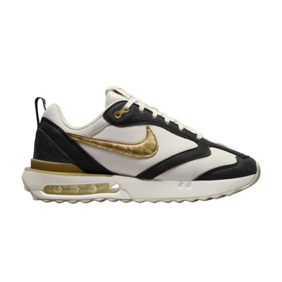 Pre-owned Nike Wmns Air Max Dawn 'black Orewood Gold' In Cream