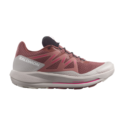 Pre-owned Salomon Wmns Pulsar Trail 'cow Hide Pink Glow'