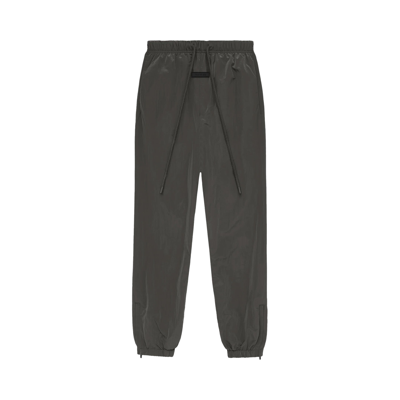 Pre-owned Essentials Fear Of God  Crinkle Nylon Track Pant 'ink' In Black