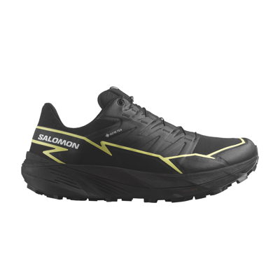 Pre-owned Salomon Wmns Thundercross Gore-tex 'black Charlock'