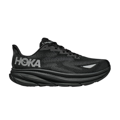 Pre-owned Hoka Wmns Clifton 9 Gore-tex 'triple Black'