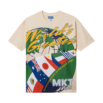 Pre-owned Market Expedition Tee 'ecru' In Tan