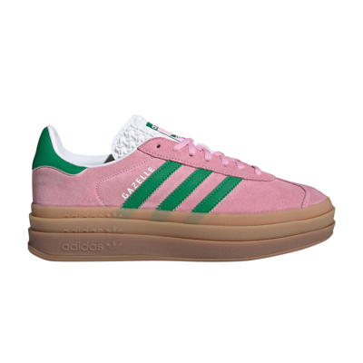 Pre-owned Adidas Originals Wmns Gazelle Bold 'true Pink Green'