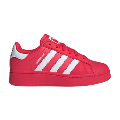 Pre-owned Adidas Originals Wmns Superstar Xlg 'red'